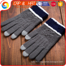 hight quality newgift touch screen glove Customized Knitted Winter Touch Screen Glove